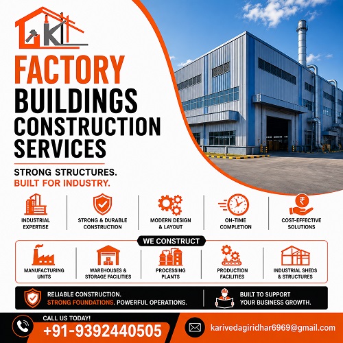 Factory Buildings Construction Services